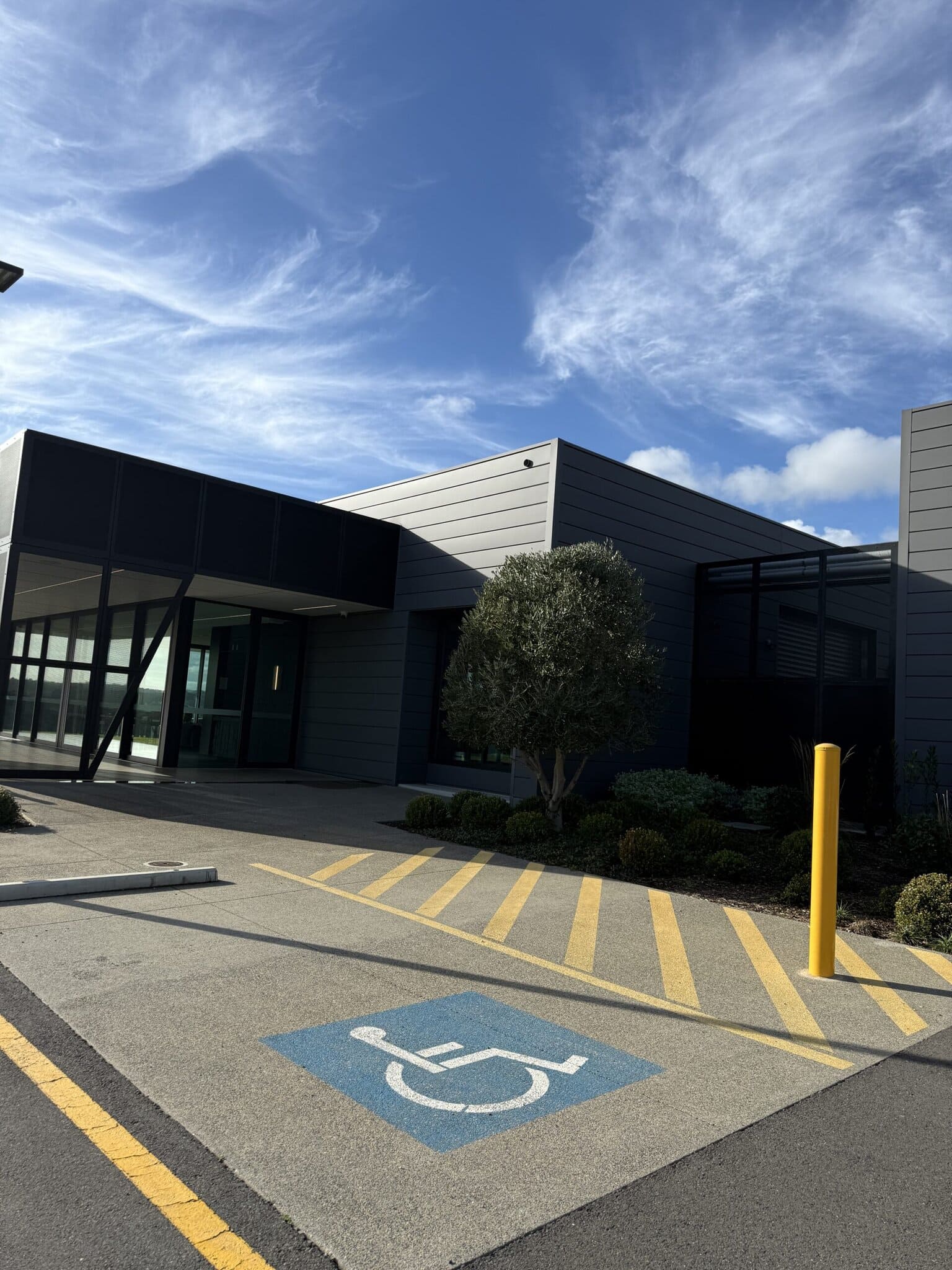 Disabled carpark at Beresford's Vale Restaurant, McLaren Flat