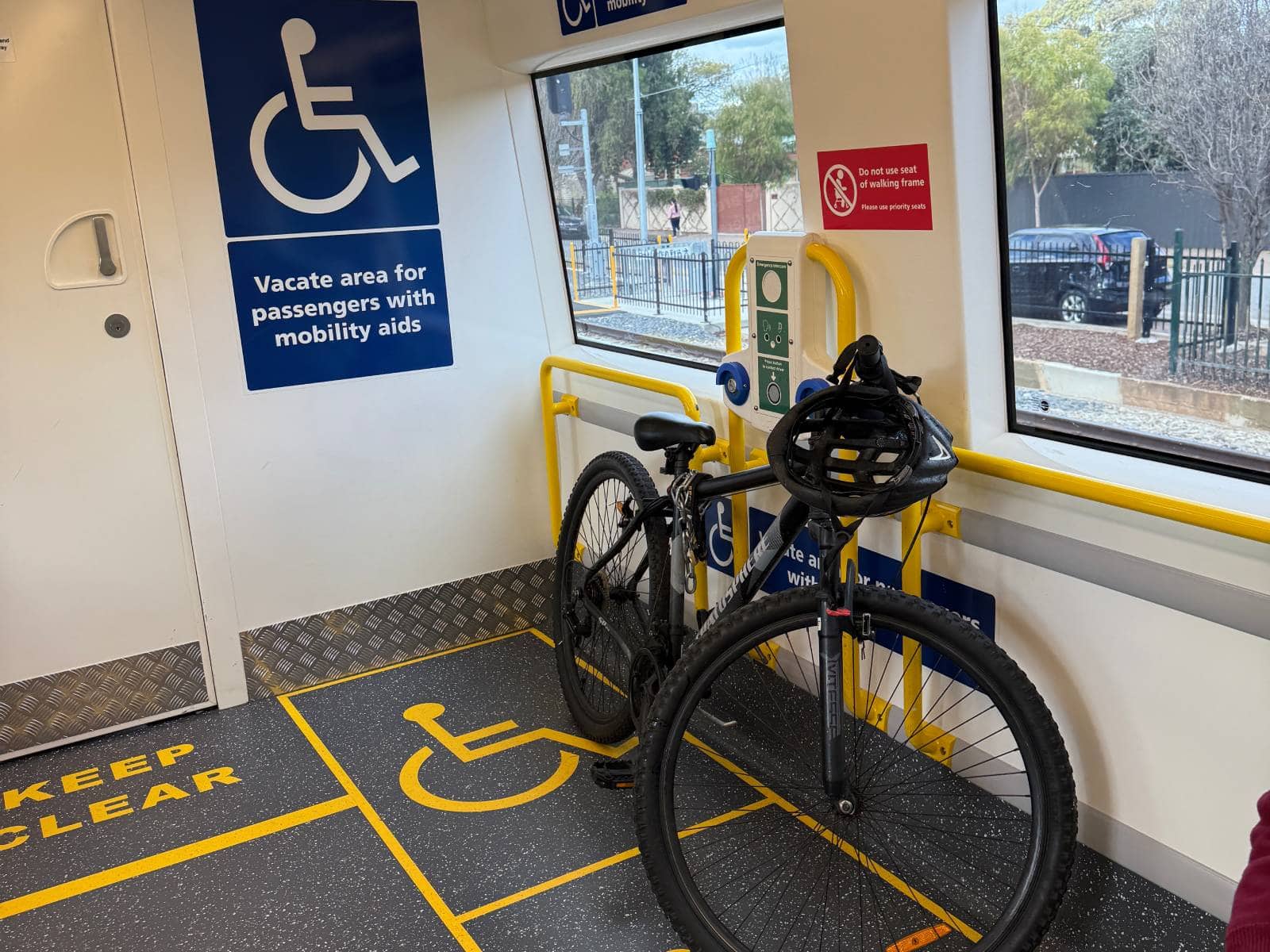 Bike On Train