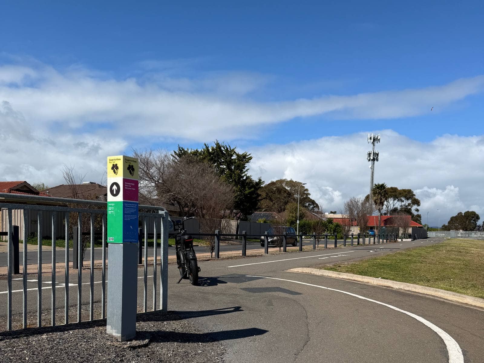 Coast To Vines Trail At Seaford Railway Station