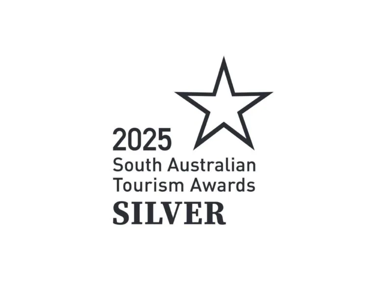 Star logo and text for Silver 2025 South Australian Tourism Awards