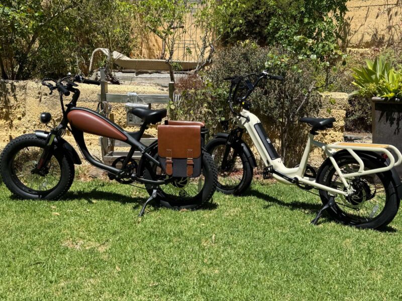Vintage style e-bike and a lower step through ebike model